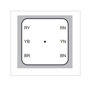 L&T Voltmeter Selector Switch 10A, 61314 SBB13TDYR